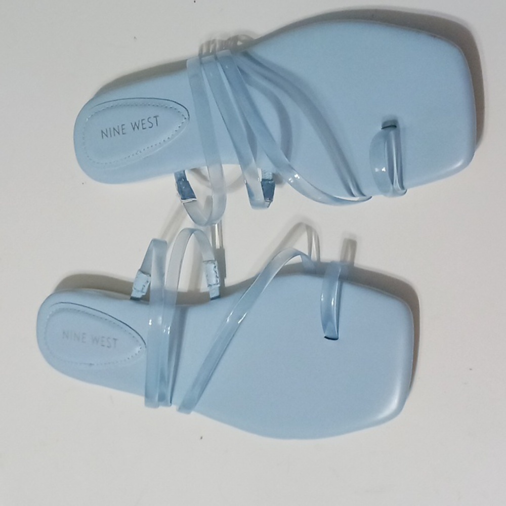 Nine West Light Blue Sandals
